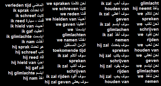 جمل قصيرة مهمة في اللغة الهولندية