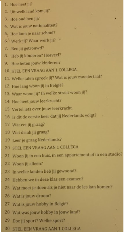 21جمل مهمة باللغة الهولندية 